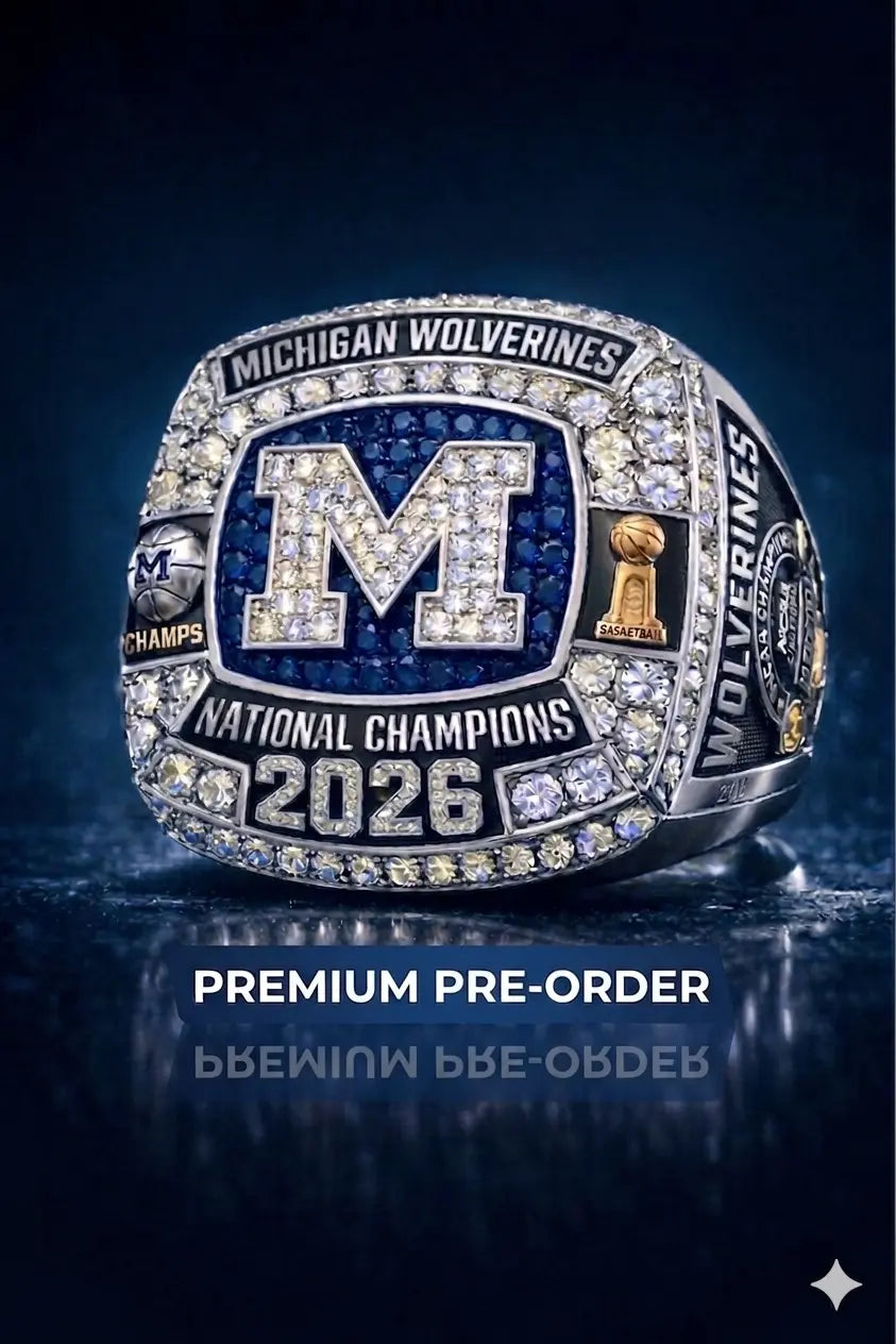 Pre-Order: 2026 Michigan Wolverines Basketball National Championship Ring - Premium Legacy Series Ringdom Dynasty