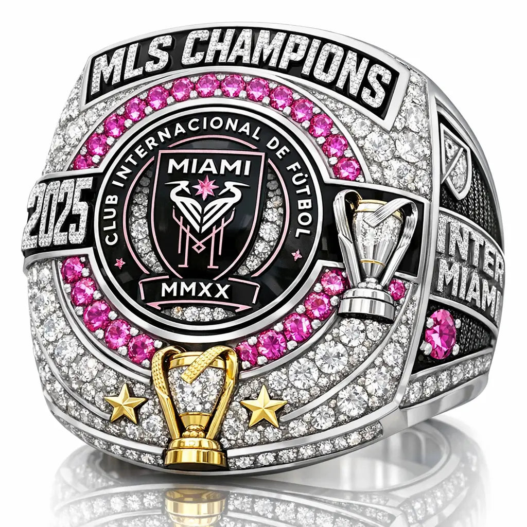 Pre-Order: 2025 Inter Miami MLS Cup Championship Ring - Premium Legacy Series Ringdom Dynasty
