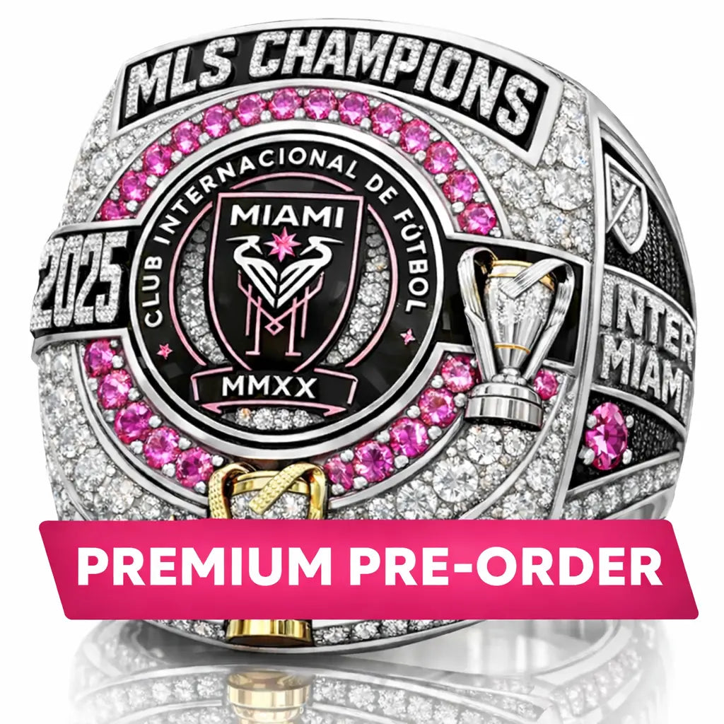Pre-Order: 2025 Inter Miami MLS Cup Championship Ring - Premium Legacy Series Ringdom Dynasty