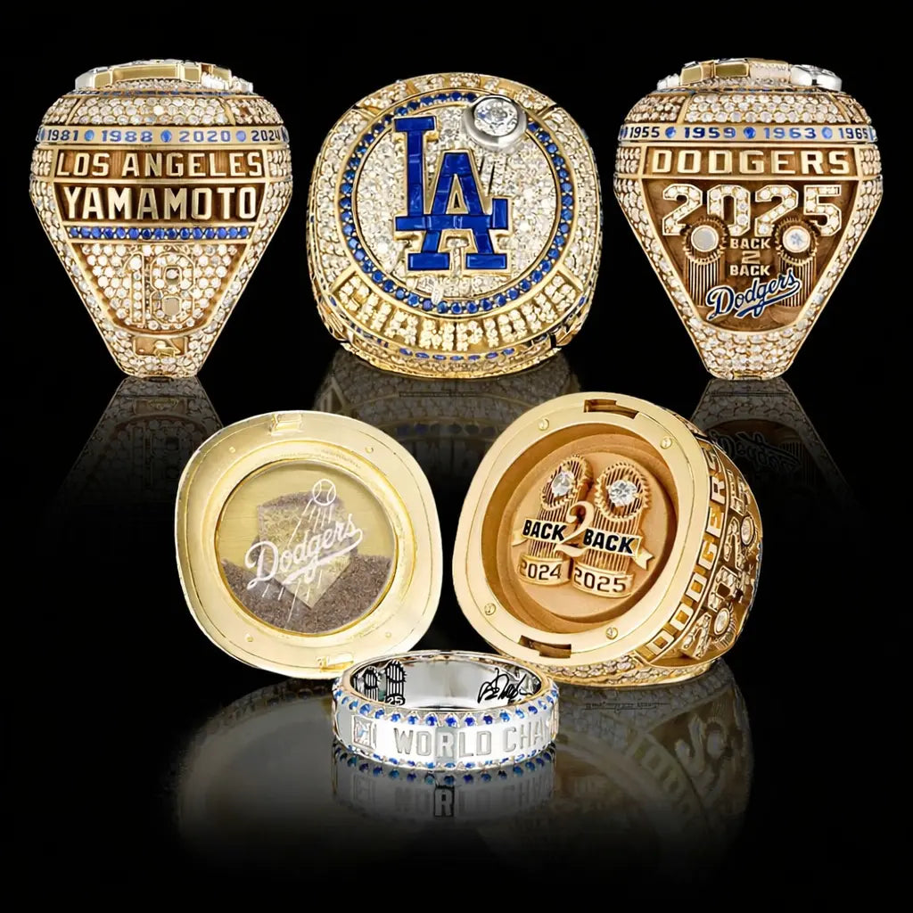 2025 Los Angeles Dodgers World Series Championship Ring - Premium Legacy Series Ringdom Dynasty
