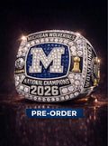 Pre-Order: 2026 Michigan Wolverines Basketball National Championship Ring - Standard Series Ringdom Dynasty