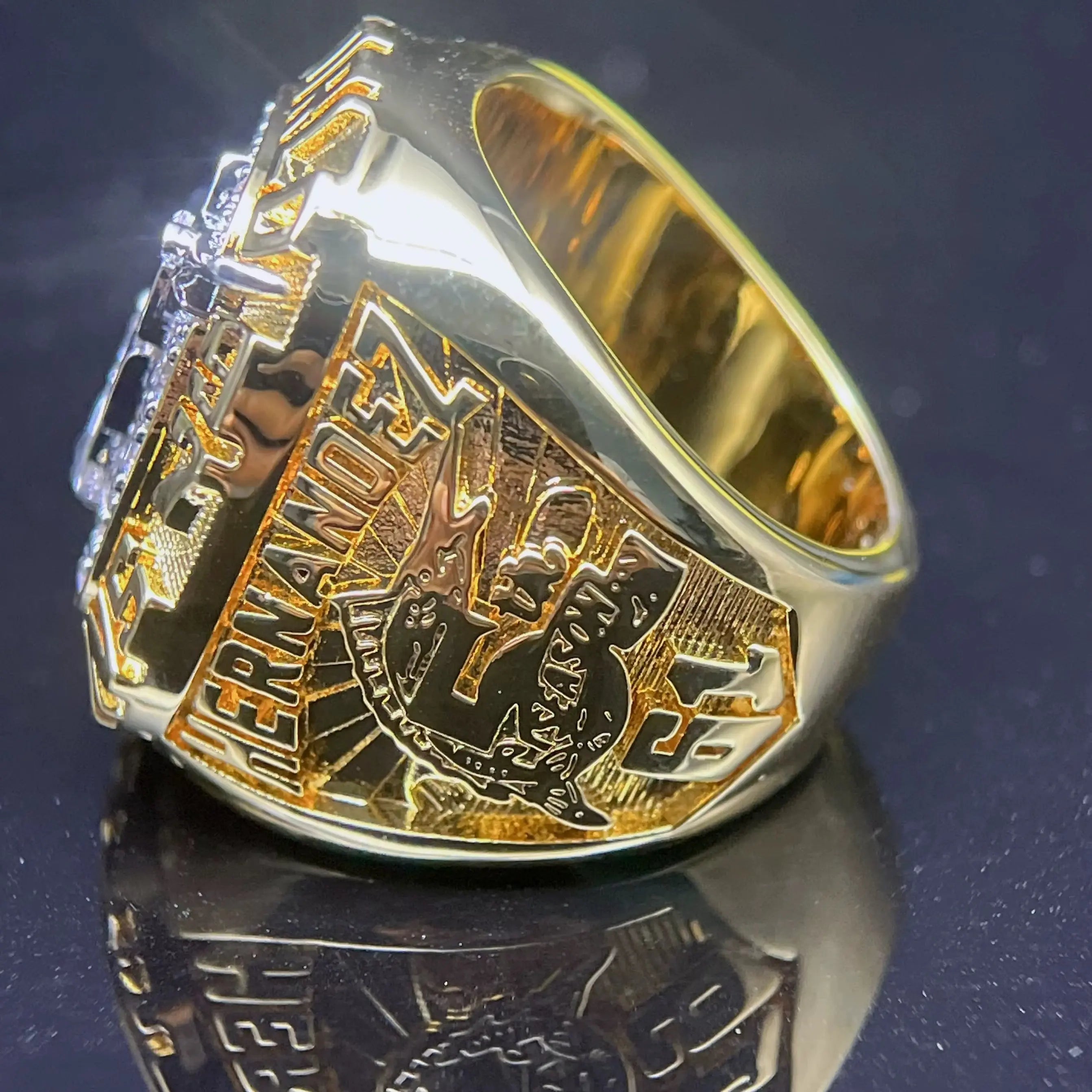1997 Florida Marlins World Series Championship Ring - Premium Legend Series Ringdom Dynasty