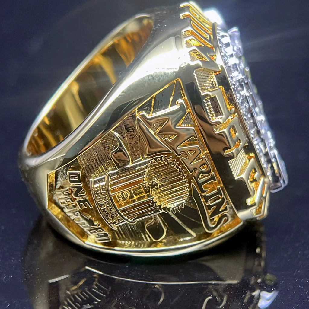 1997 Florida Marlins World Series Championship Ring - Premium Legend Series Ringdom Dynasty