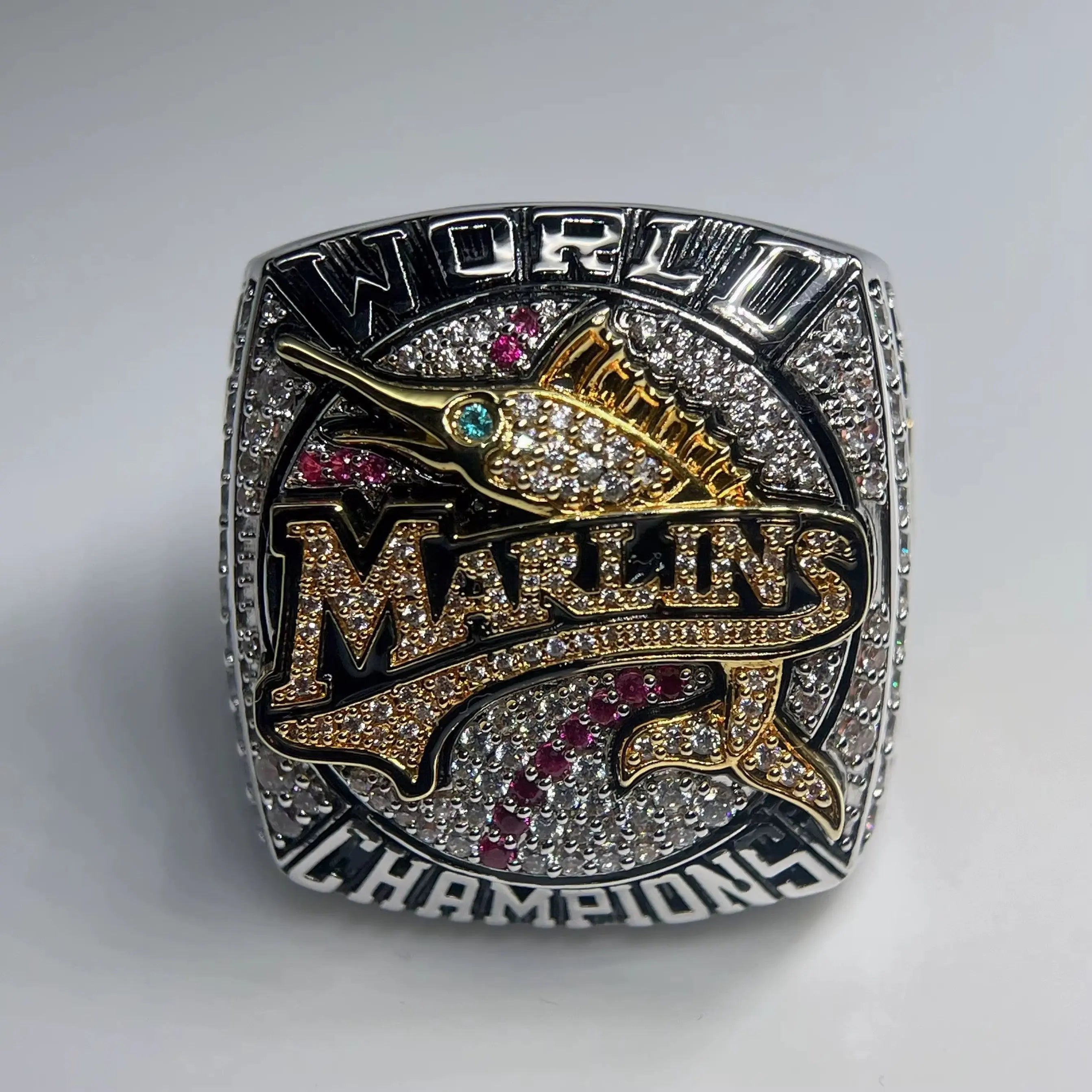 2003 Florida Marlins World Series Championship Ring - Premium Legend Series Ringdom Dynasty