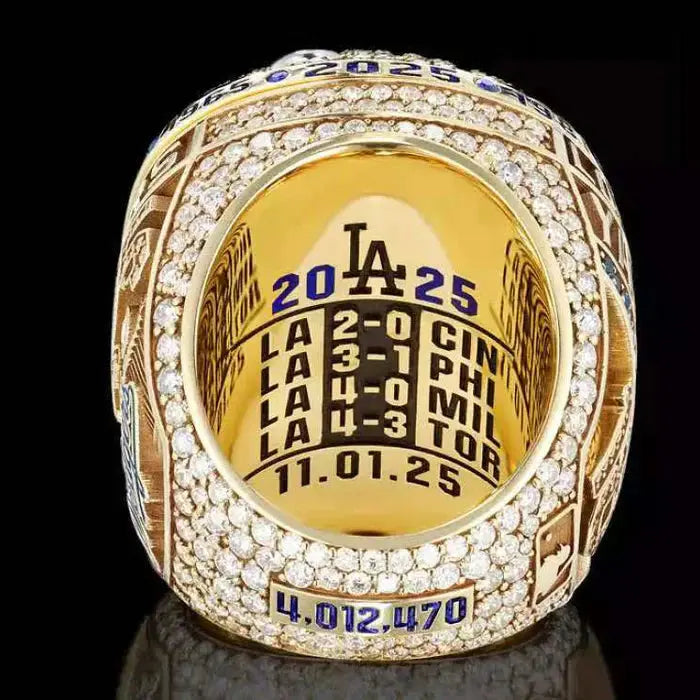 2025 Los Angeles Dodgers World Series Championship Ring - Premium Legacy Series Ringdom Dynasty