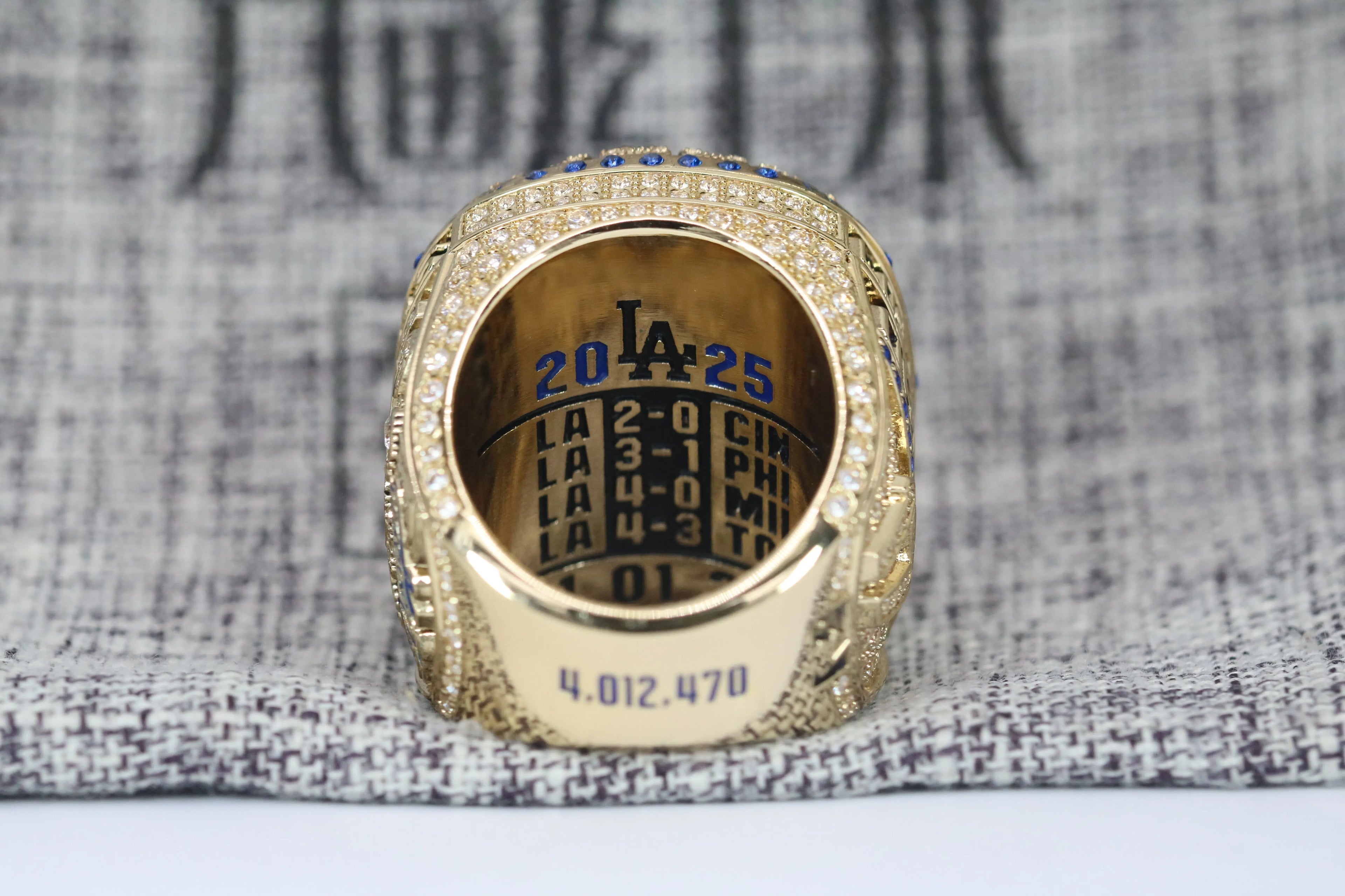2025 Los Angeles Dodgers World Series Championship Ring - Standard Series Ringdom Dynasty