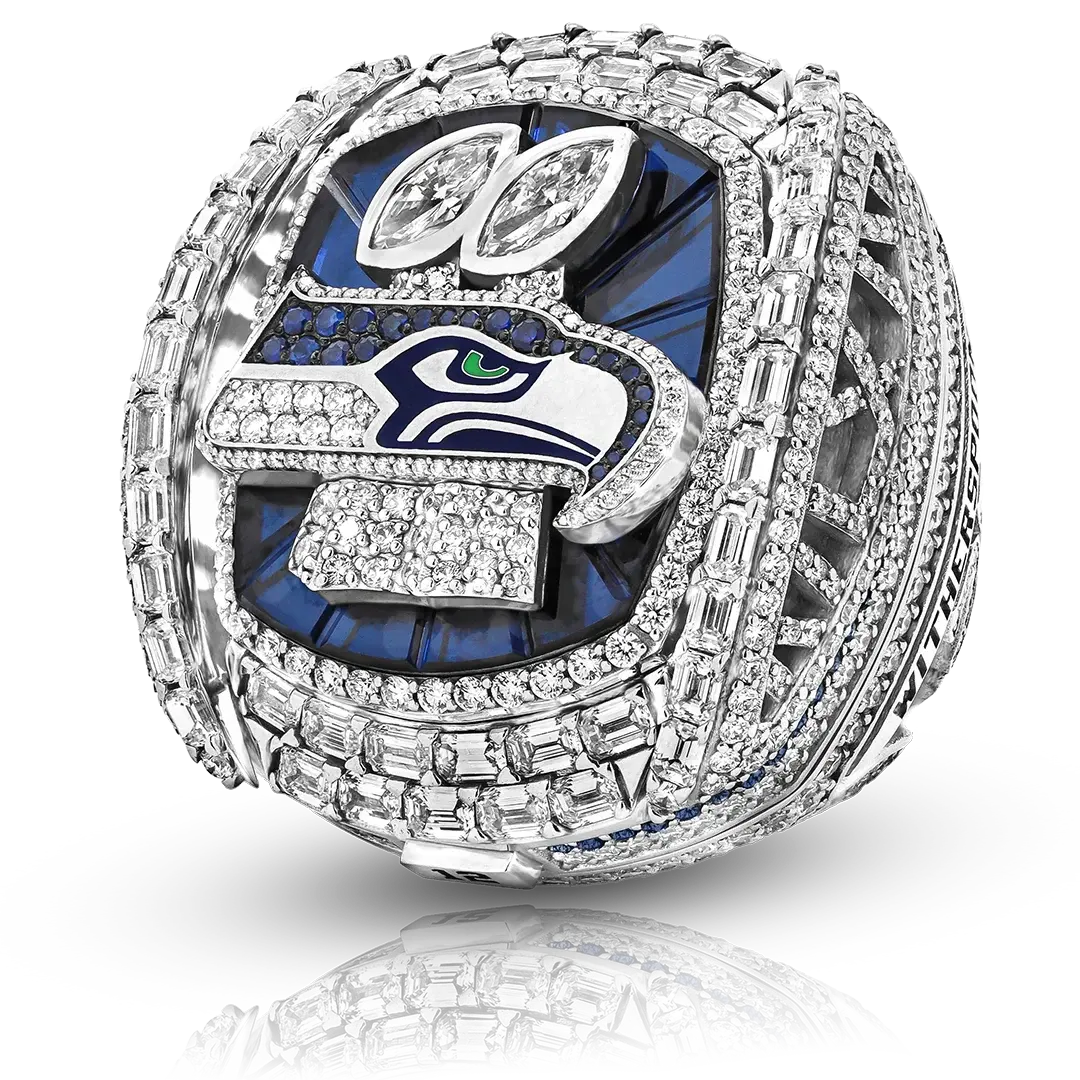 2025 Seattle Seahawks Super Bowl Championship Ring - Premium Legacy Series Ringdom Dynasty