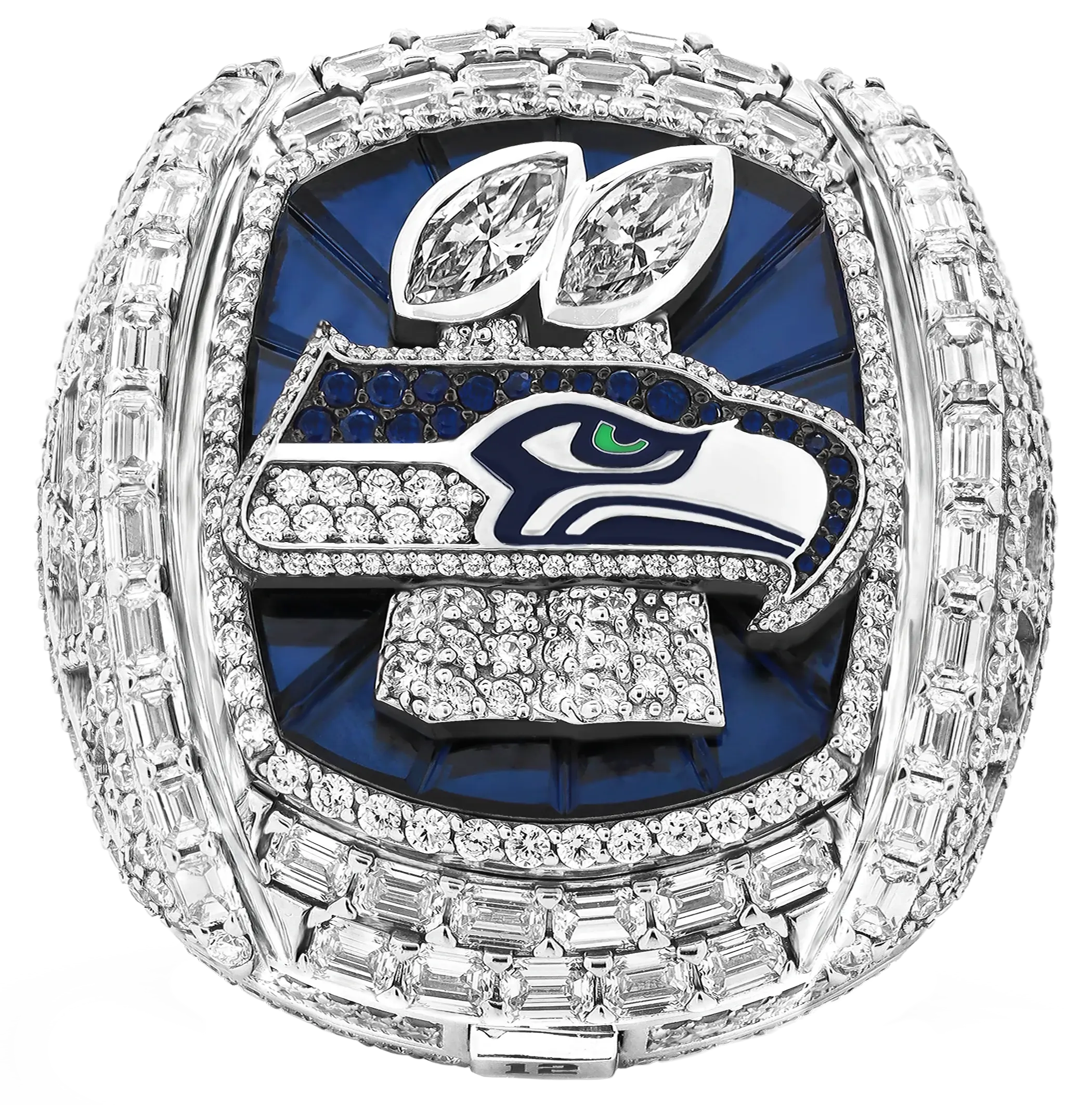 2025 Seattle Seahawks Super Bowl Championship Ring - Premium Legacy Series Ringdom Dynasty