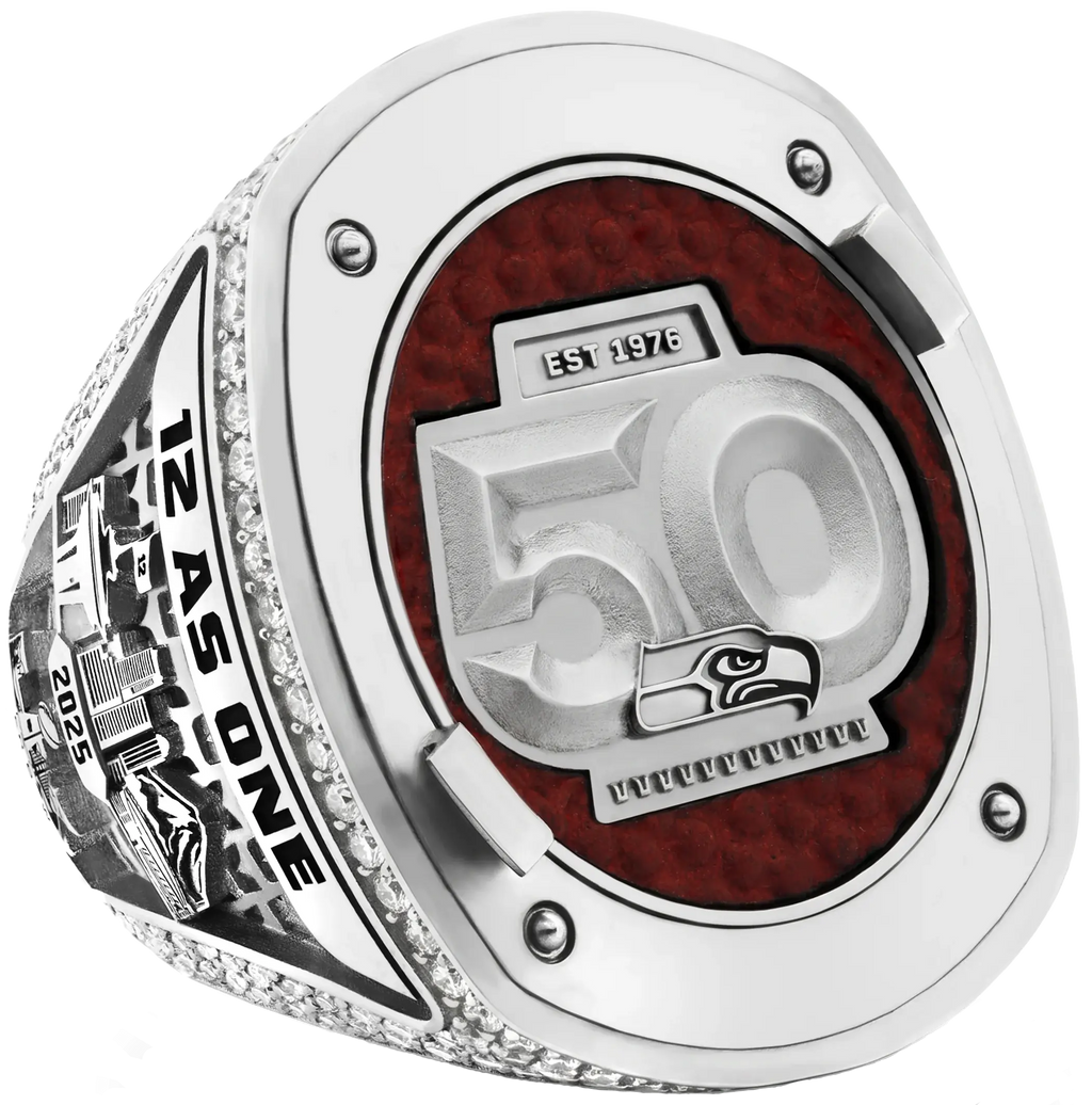 2025 Seattle Seahawks Super Bowl Championship Ring - Premium Legacy Series Ringdom Dynasty