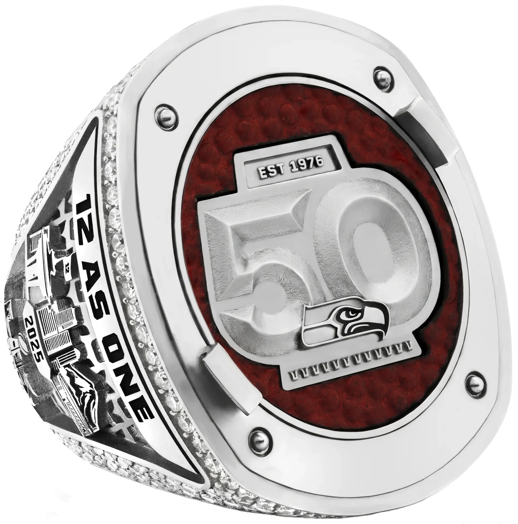 2025 Seattle Seahawks Super Bowl Championship Ring - Premium Legacy Series Ringdom Dynasty