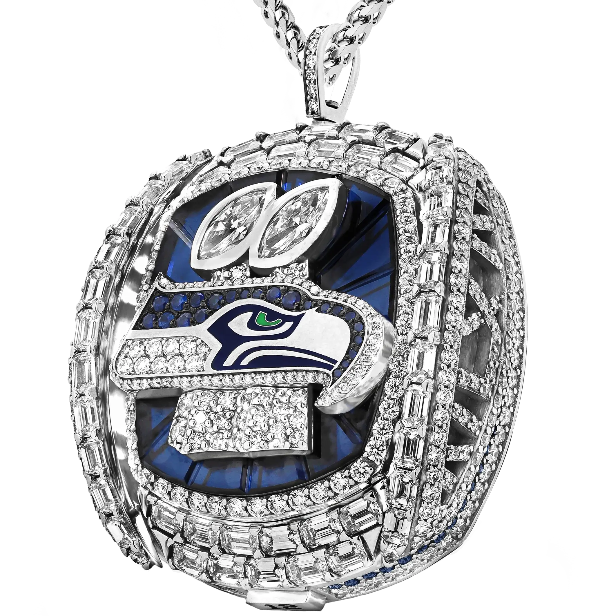 2025 Seattle Seahawks Super Bowl Championship Ring - Premium Legacy Series Ringdom Dynasty