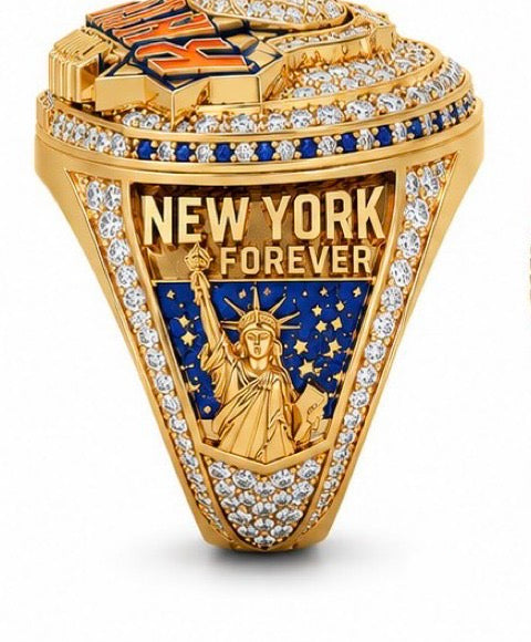 Pre-Order: 2026 New York Knicks Championship Ring - Standard Series Ringdom Dynasty