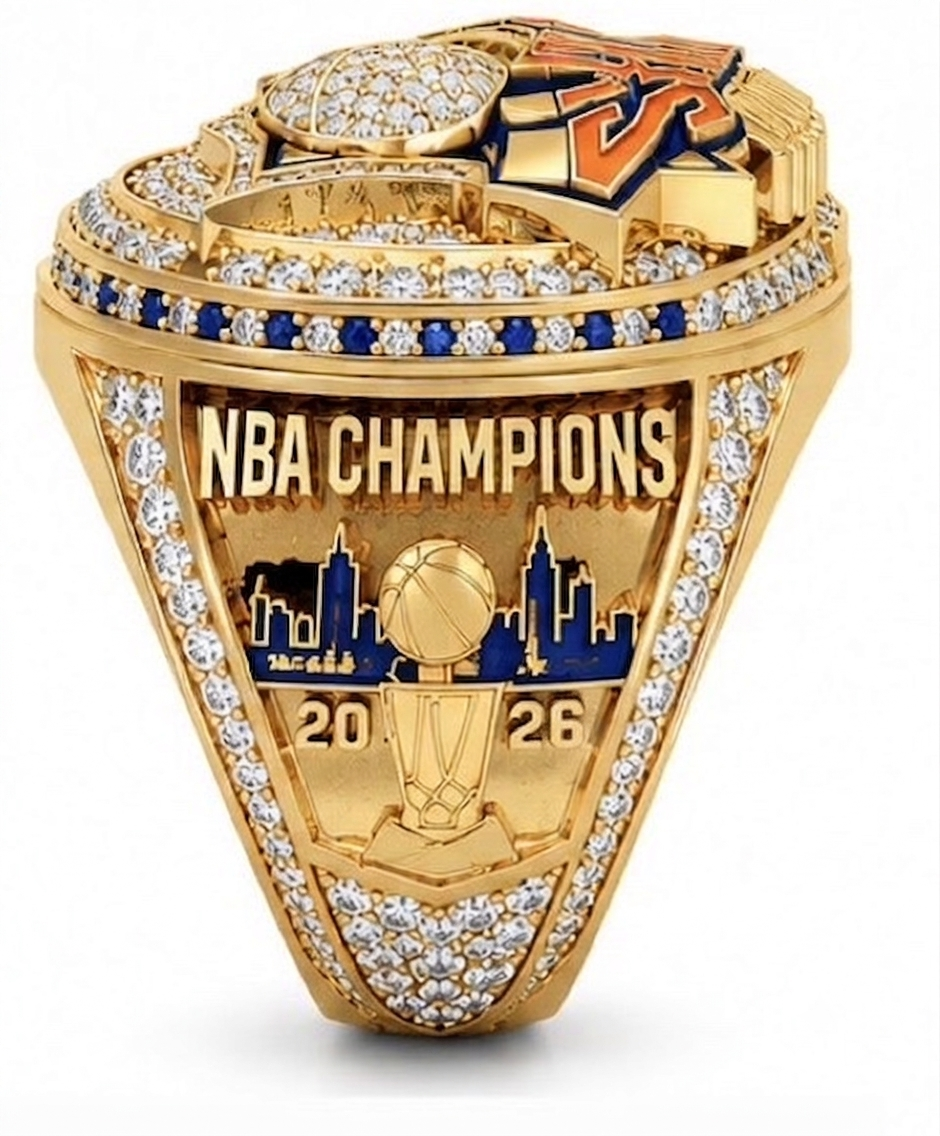Pre-Order: 2026 New York Knicks Championship Ring - Premium Legacy Series Ringdom Dynasty