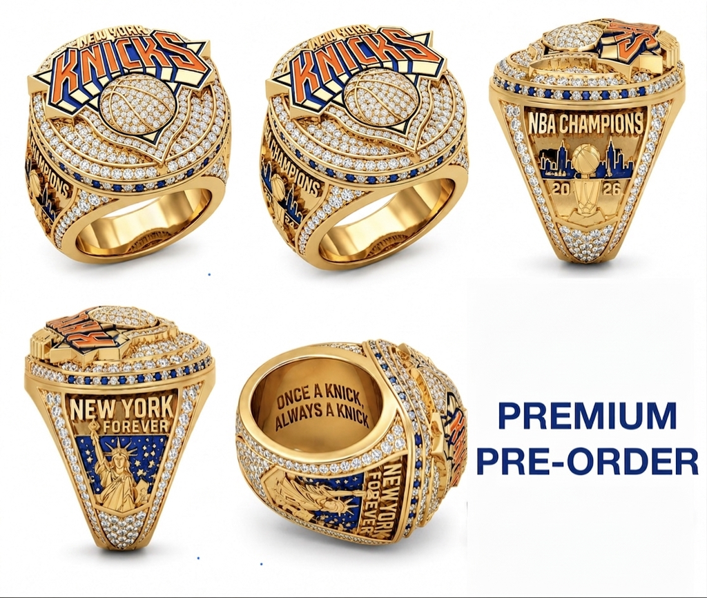 Pre-Order: 2026 New York Knicks Championship Ring - Premium Legacy Series Ringdom Dynasty