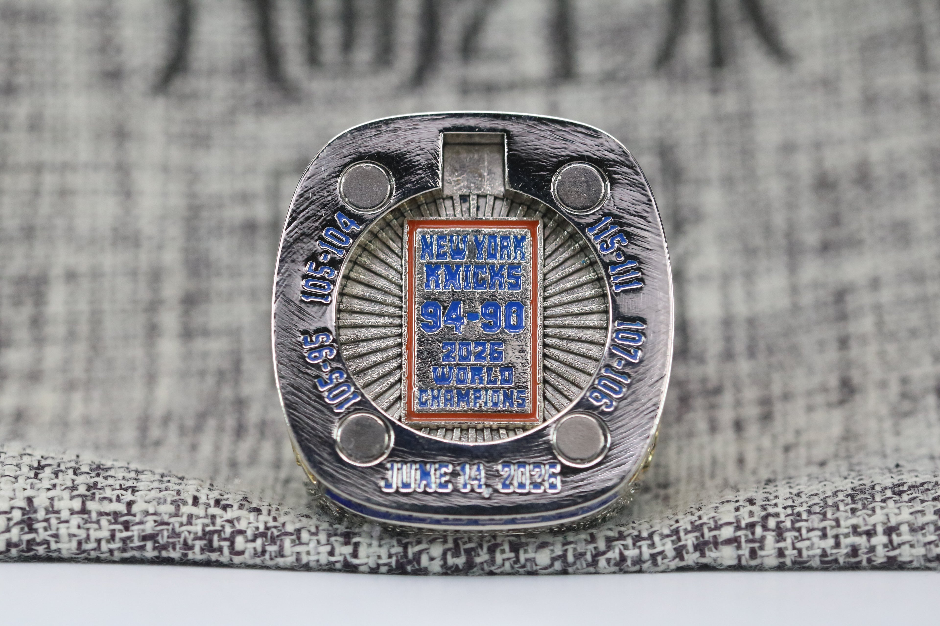 2026 New York Knicks Fan Edition Championship Ring Ringdom Dynasty