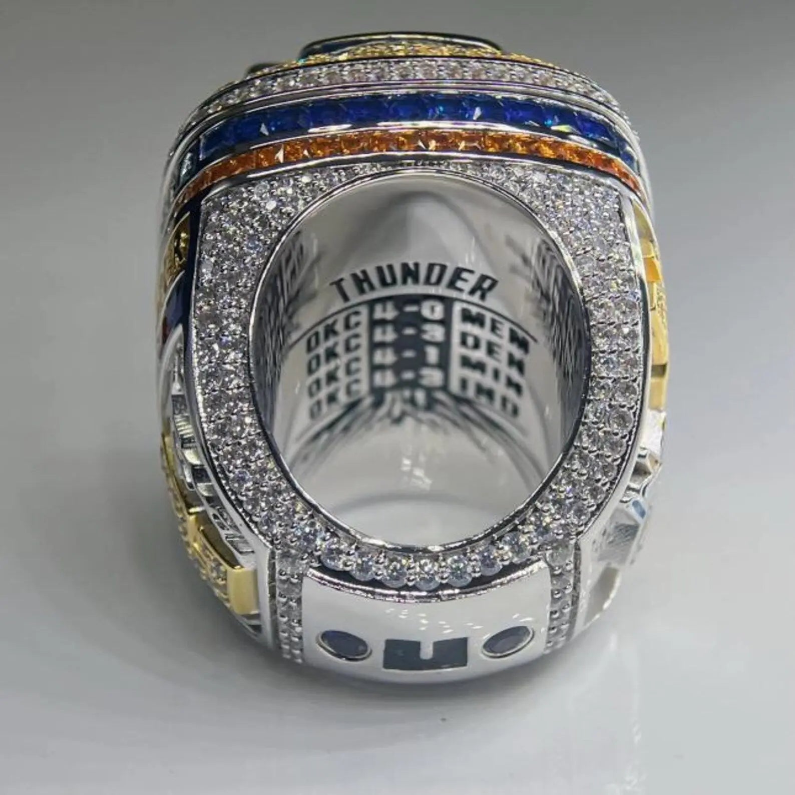 2025 Oklahoma City Thunder Championship Ring - Premium Legacy Series Ringdom Dynasty