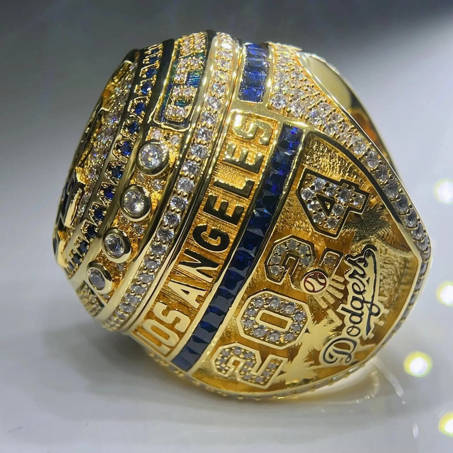 2024 Los Angeles Dodgers World Series Championship Ring - Premium Legacy Series Ringdom Dynasty