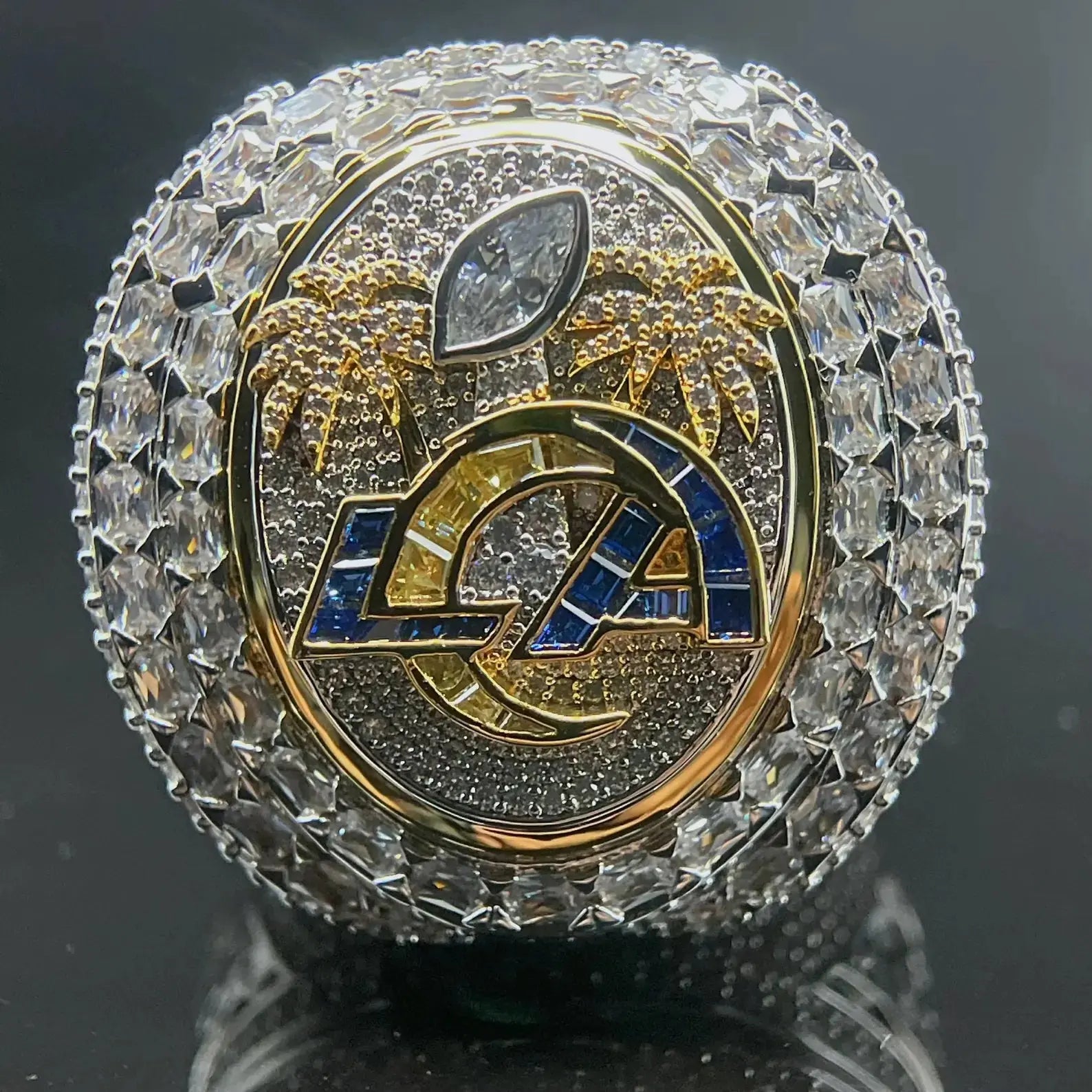 2021 Los Angeles Rams Super Bowl Championship Ring - Premium Legacy Series Ringdom Dynasty