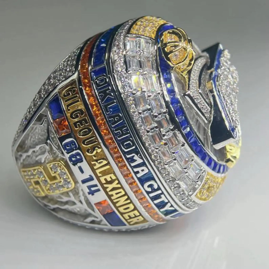 2025 Oklahoma City Thunder Championship Ring - Premium Legacy Series Ringdom Dynasty