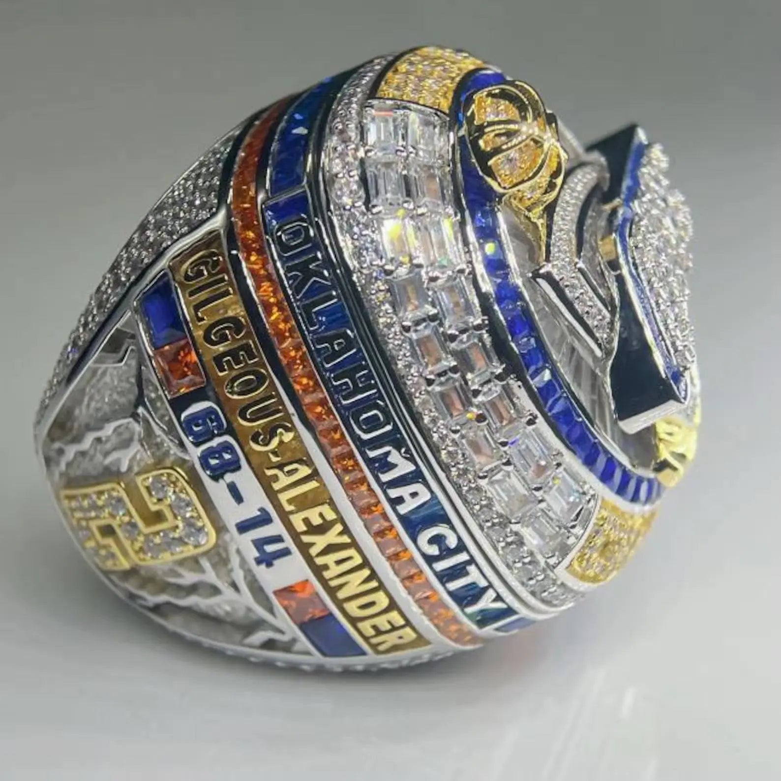 2025 Oklahoma City Thunder Championship Ring - Premium Legacy Series Ringdom Dynasty