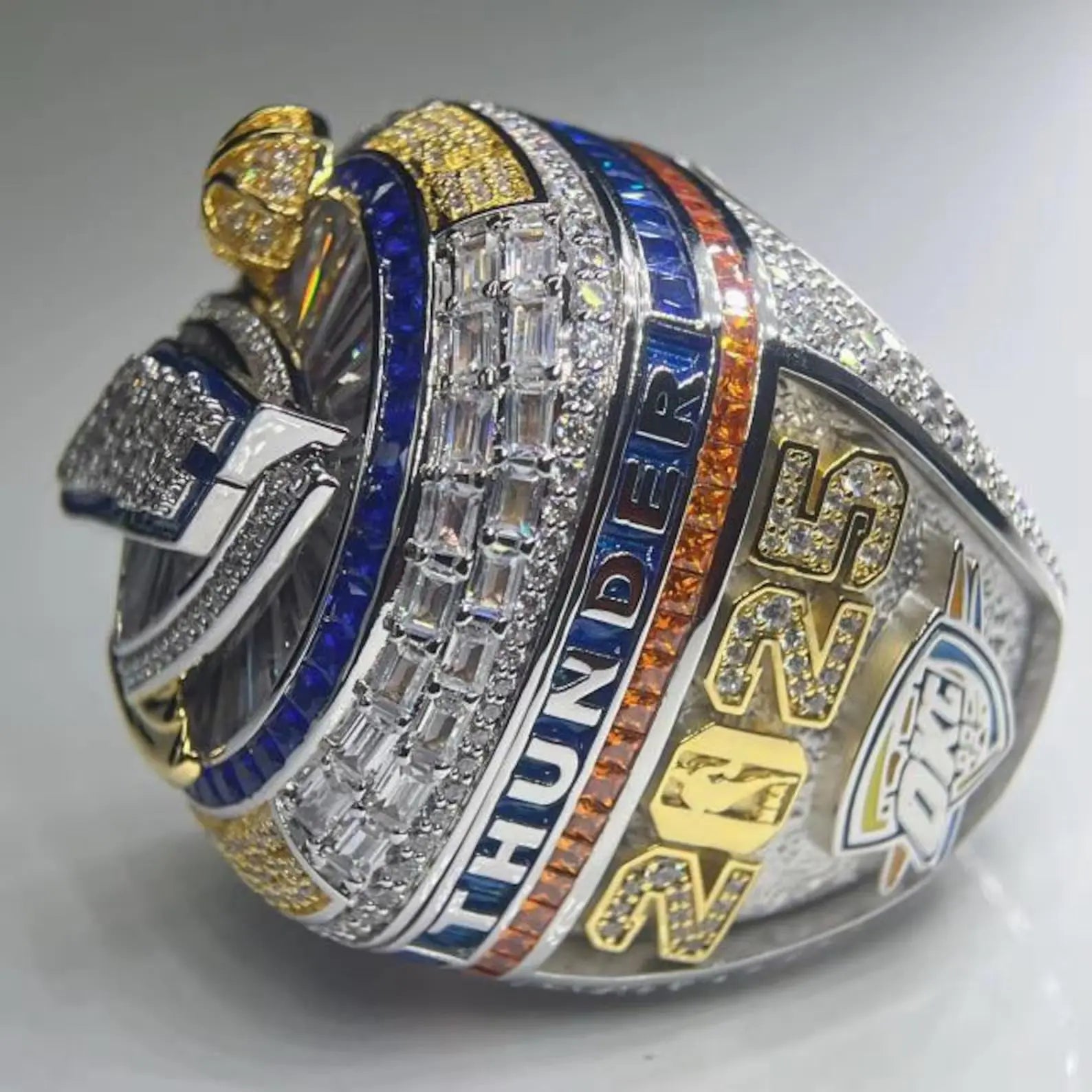 2025 Oklahoma City Thunder Championship Ring - Premium Legacy Series Ringdom Dynasty