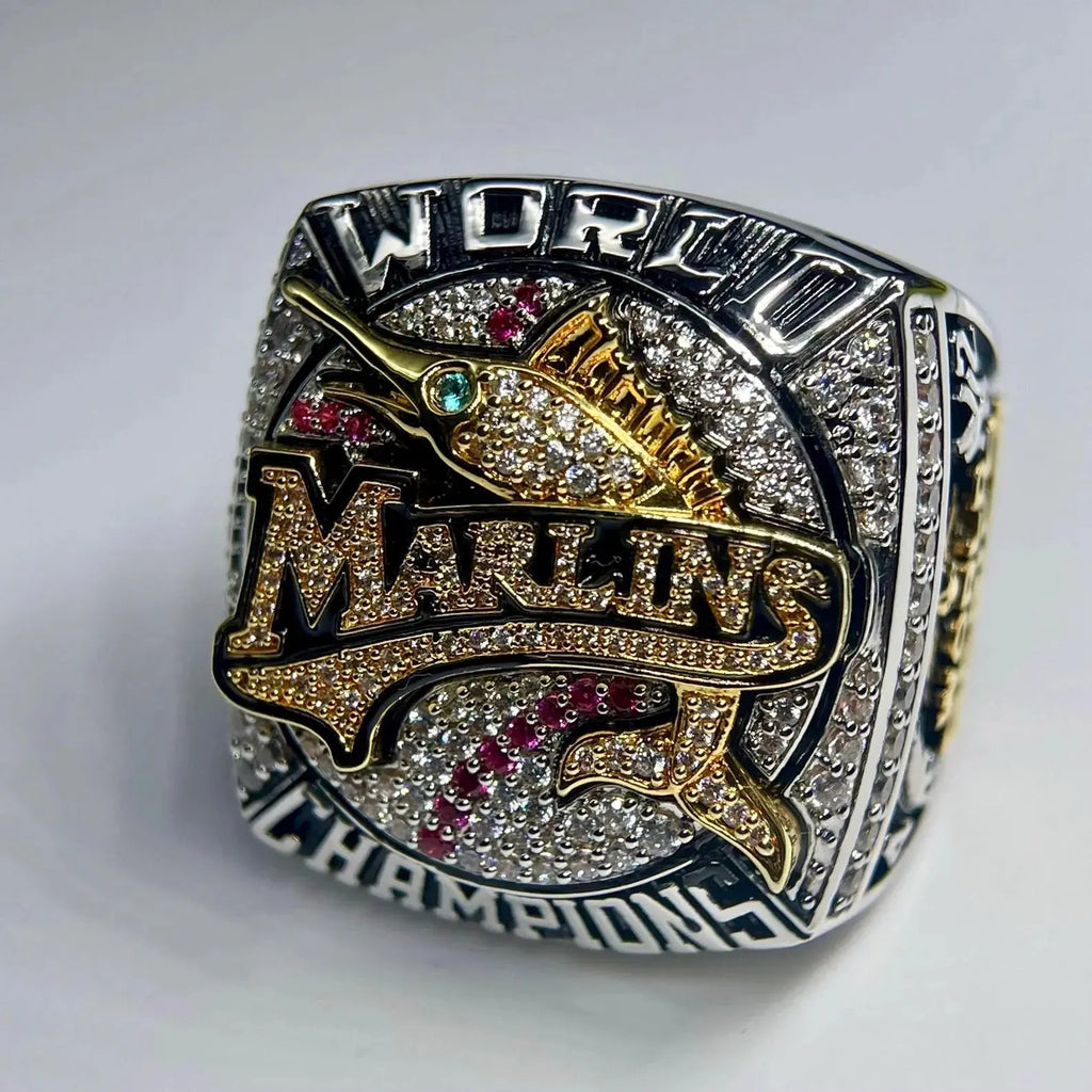 2003 Florida Marlins World Series Championship Ring - Premium Legend Series Ringdom Dynasty