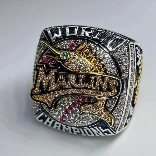 2003 Florida Marlins World Series Championship Ring - Premium Legend Series Ringdom Dynasty
