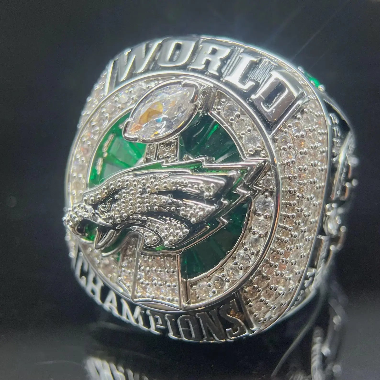 2017 Philadelphia Eagles Super Bowl Championship Ring - Premium Legacy Series Ringdom Dynasty