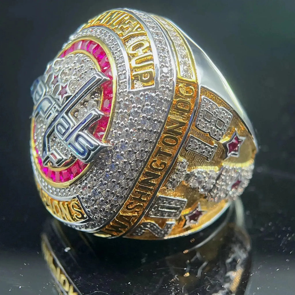 2018 Washington Capitals Stanley Cup Championship Ring - Premium Legacy Series Ringdom Dynasty
