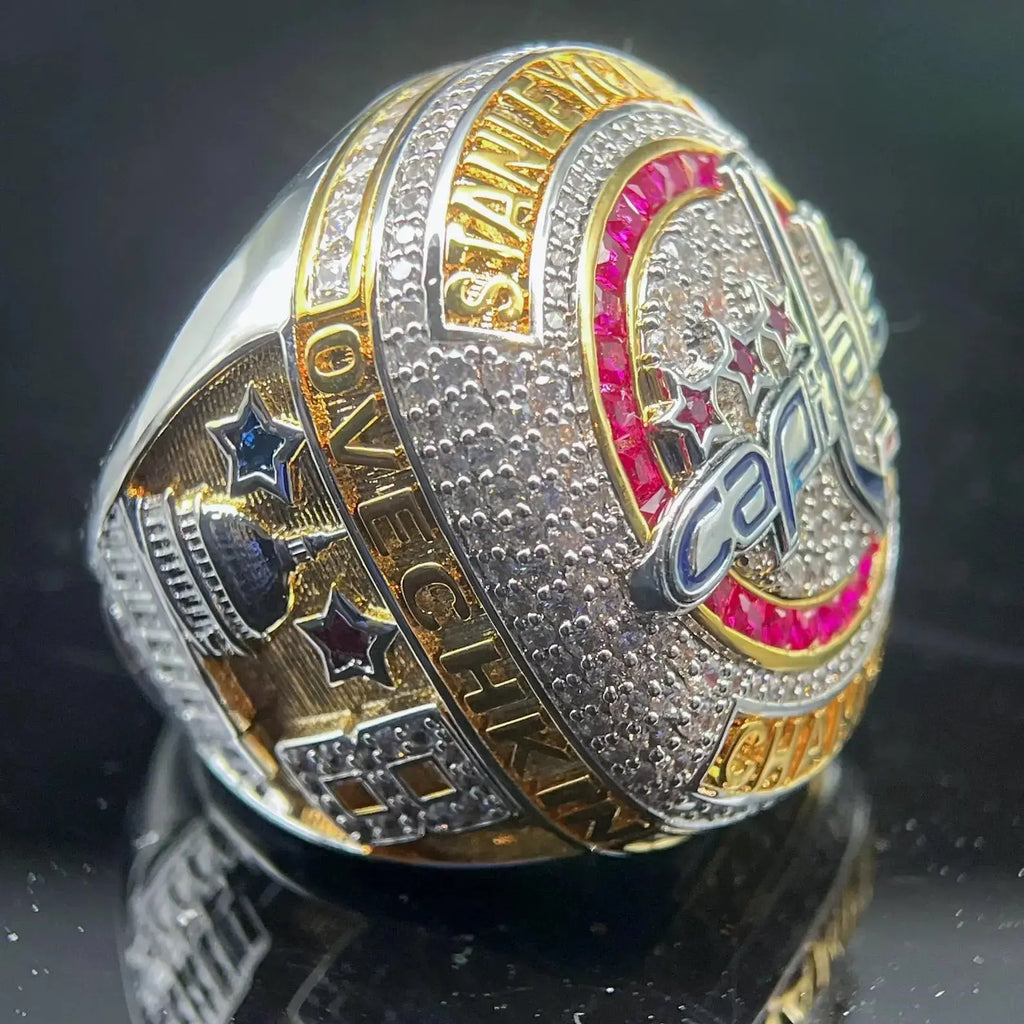 2018 Washington Capitals Stanley Cup Championship Ring - Premium Legacy Series Ringdom Dynasty
