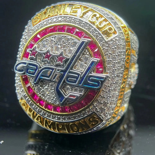 2018 Washington Capitals Stanley Cup Championship Ring - Premium Legacy Series Ringdom Dynasty