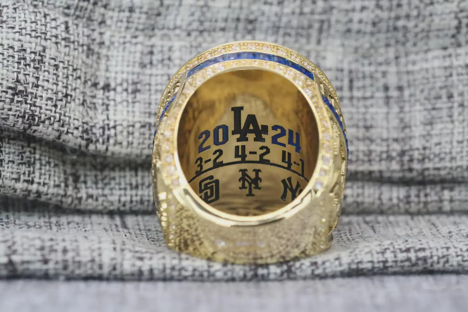 2024 Los Angeles Dodgers World Series Championship Ring - Standard Series Ringdom Dynasty