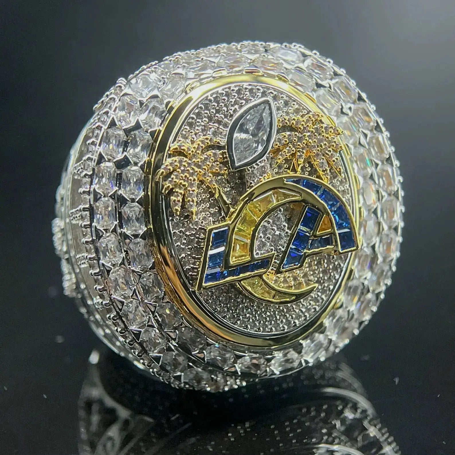 2021 Los Angeles Rams Super Bowl Championship Ring - Premium Legacy Series Ringdom Dynasty