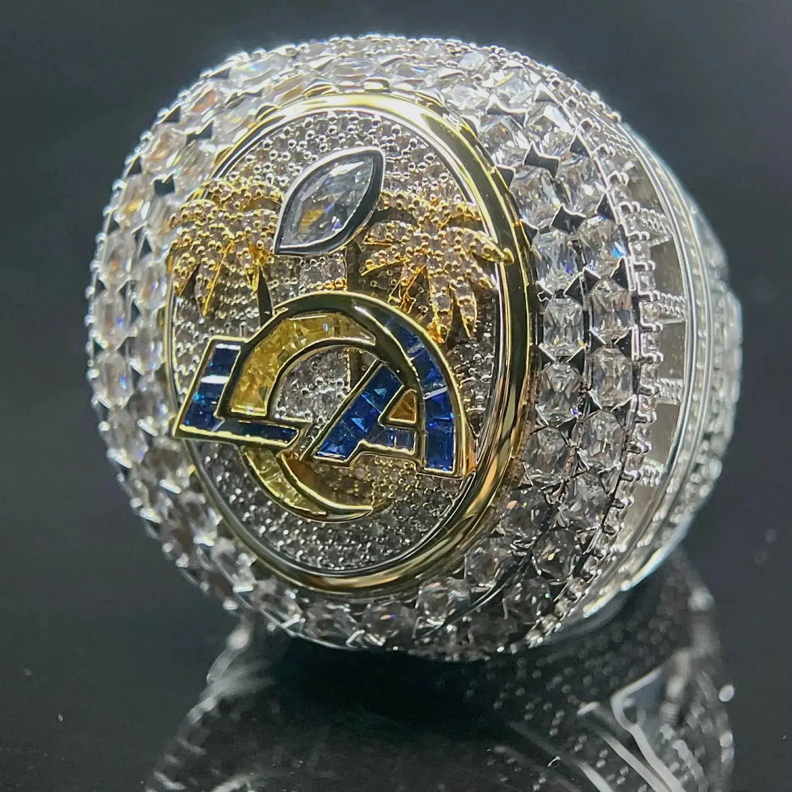 2021 Los Angeles Rams Super Bowl Championship Ring - Premium Legacy Series Ringdom Dynasty