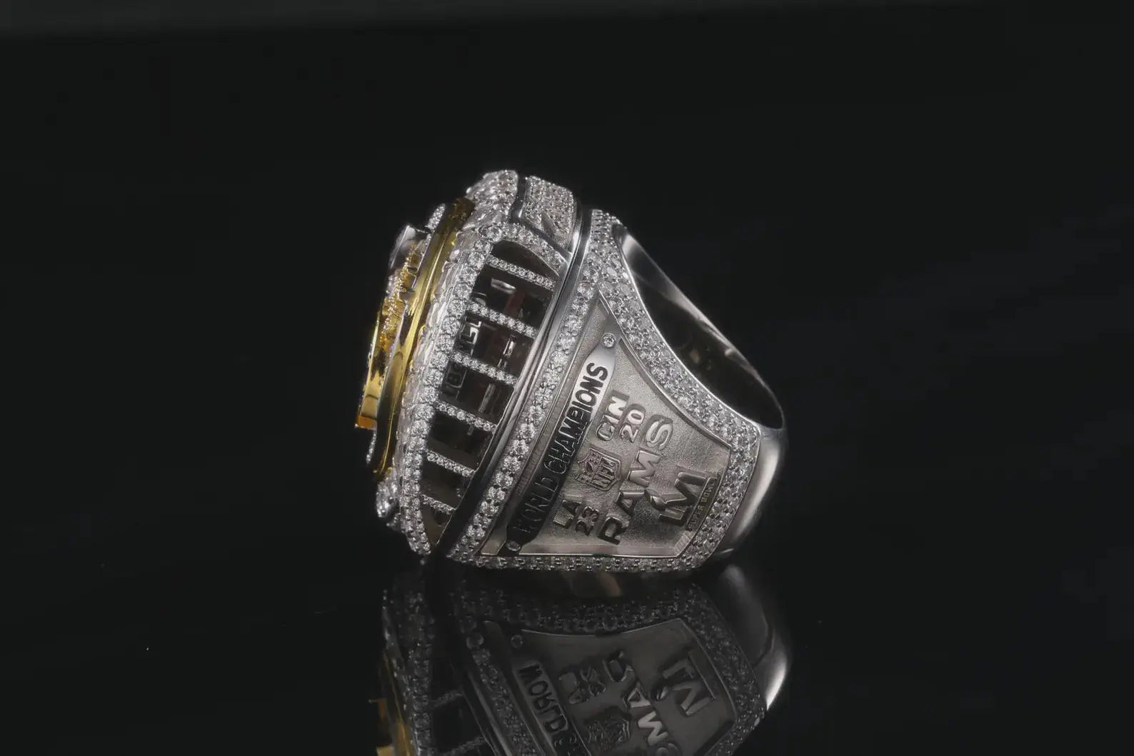 2021 Los Angeles Rams Super Bowl Championship Ring - Premium Legacy Series Ringdom Dynasty