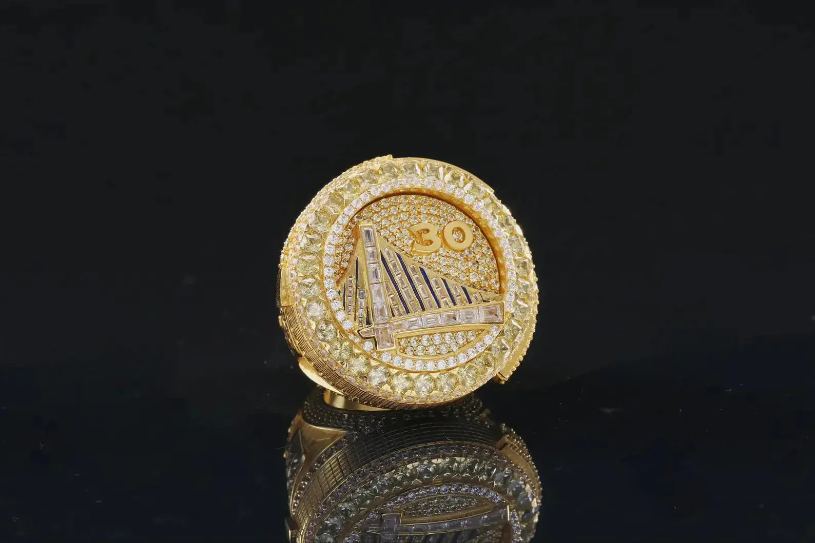 2022 Golden State Warriors NBA Championship Ring - Premium Legacy Series Ringdom Dynasty