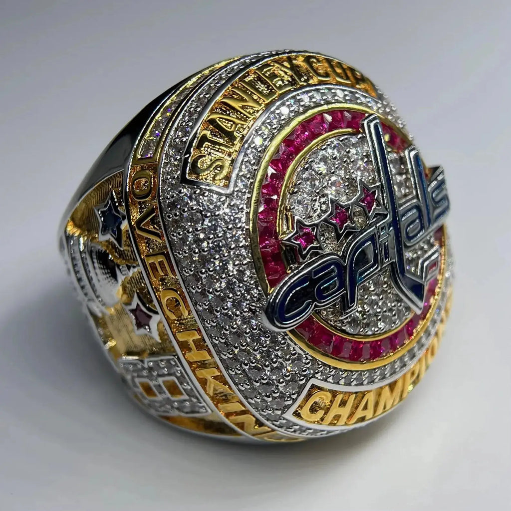 2018 Washington Capitals Stanley Cup Championship Ring - Premium Legacy Series Ringdom Dynasty