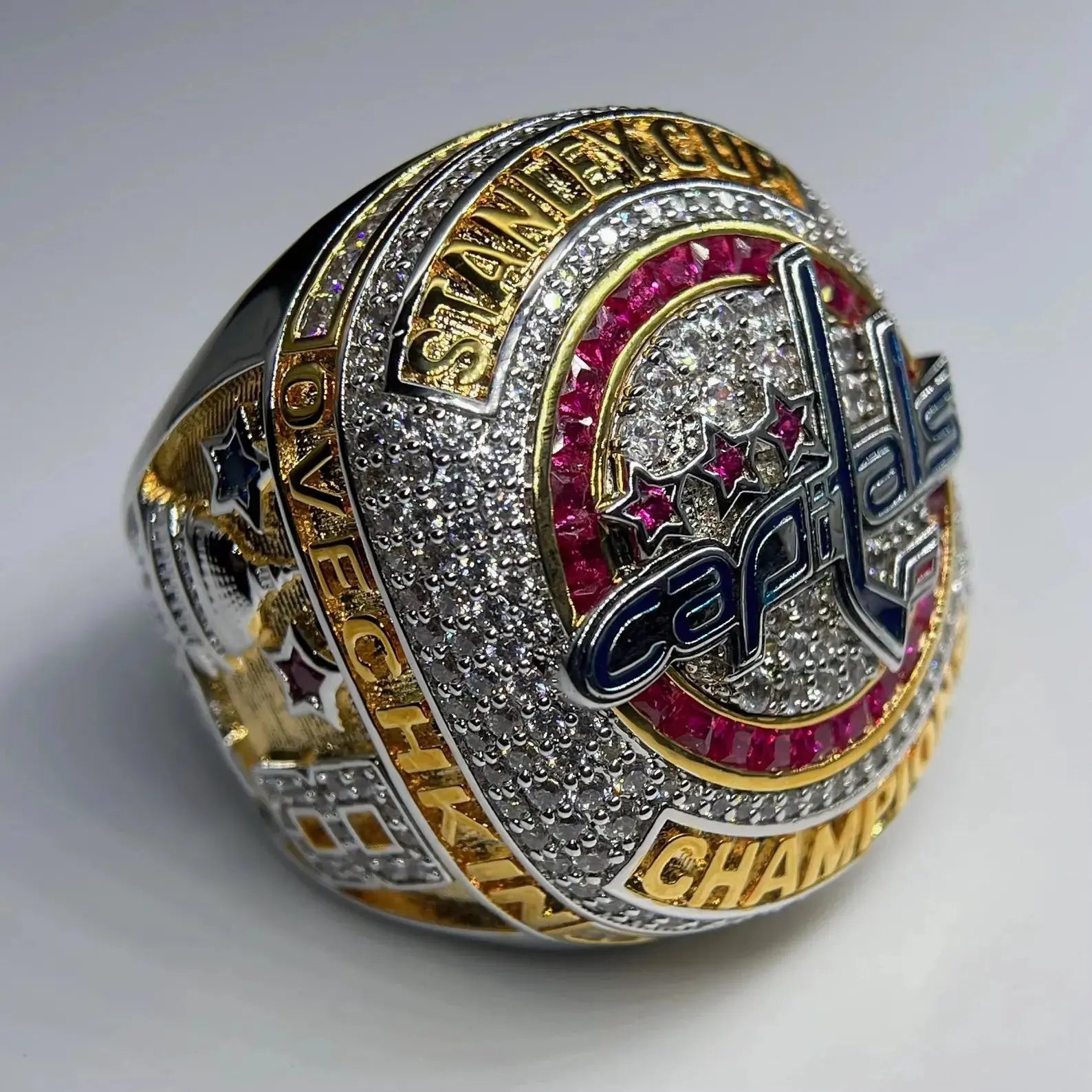 2018 Washington Capitals Stanley Cup Championship Ring - Premium Legacy Series Ringdom Dynasty